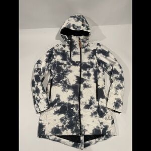 Indyeva Womens Ayaba Simplified Down Tie Dye Jacket